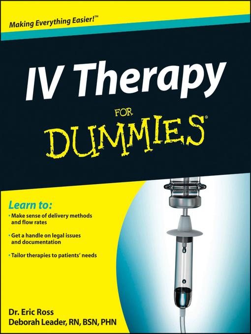 Title details for IV Therapy For Dummies by Bettie Lilley Nosek - Available